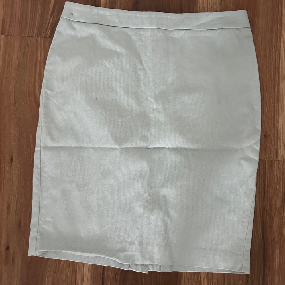 CAbi blue pencil skirt
